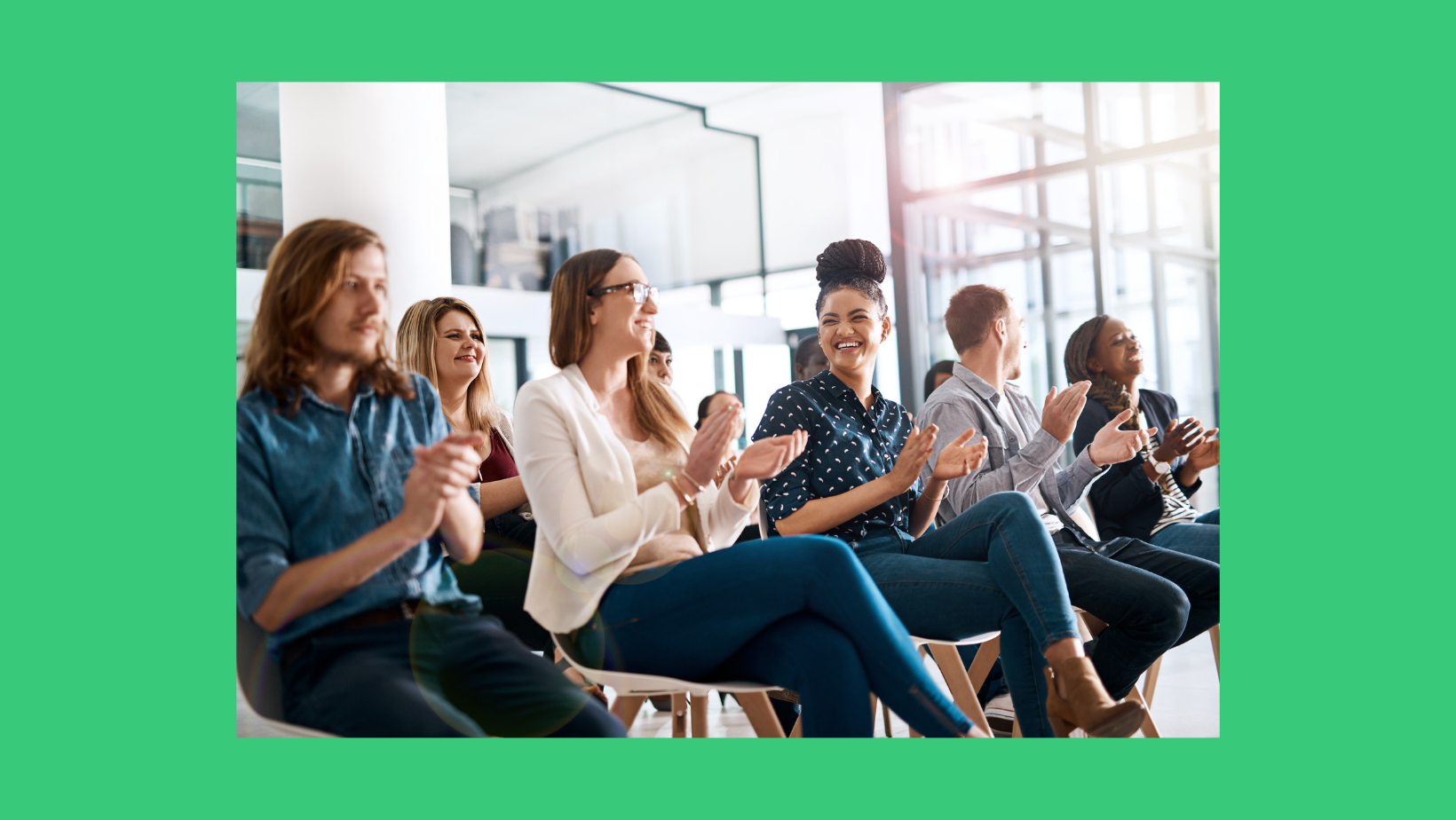 audience clapping most of us waste time to prepare for presentations